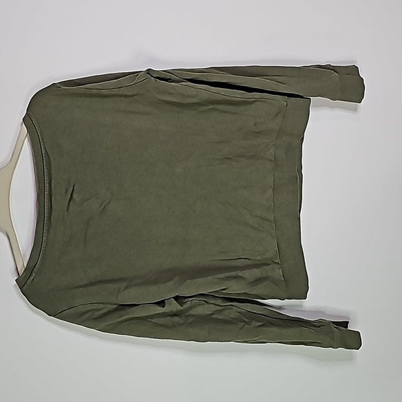 Guess large green scoop neck sweater - Picture 3 of 6